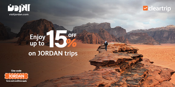 Jordan — Up to 15% Off Flights, Hotels & Packages